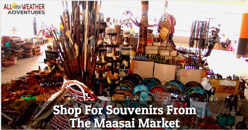 Shop For Souvenirs From The Maasai Market
